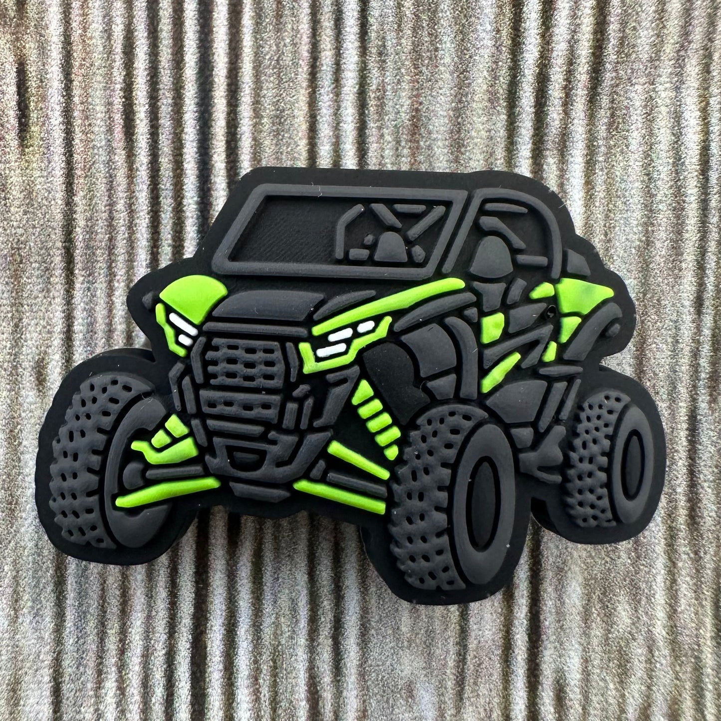 Croc Charms - Kawasaki KRX Green - Jibbitz