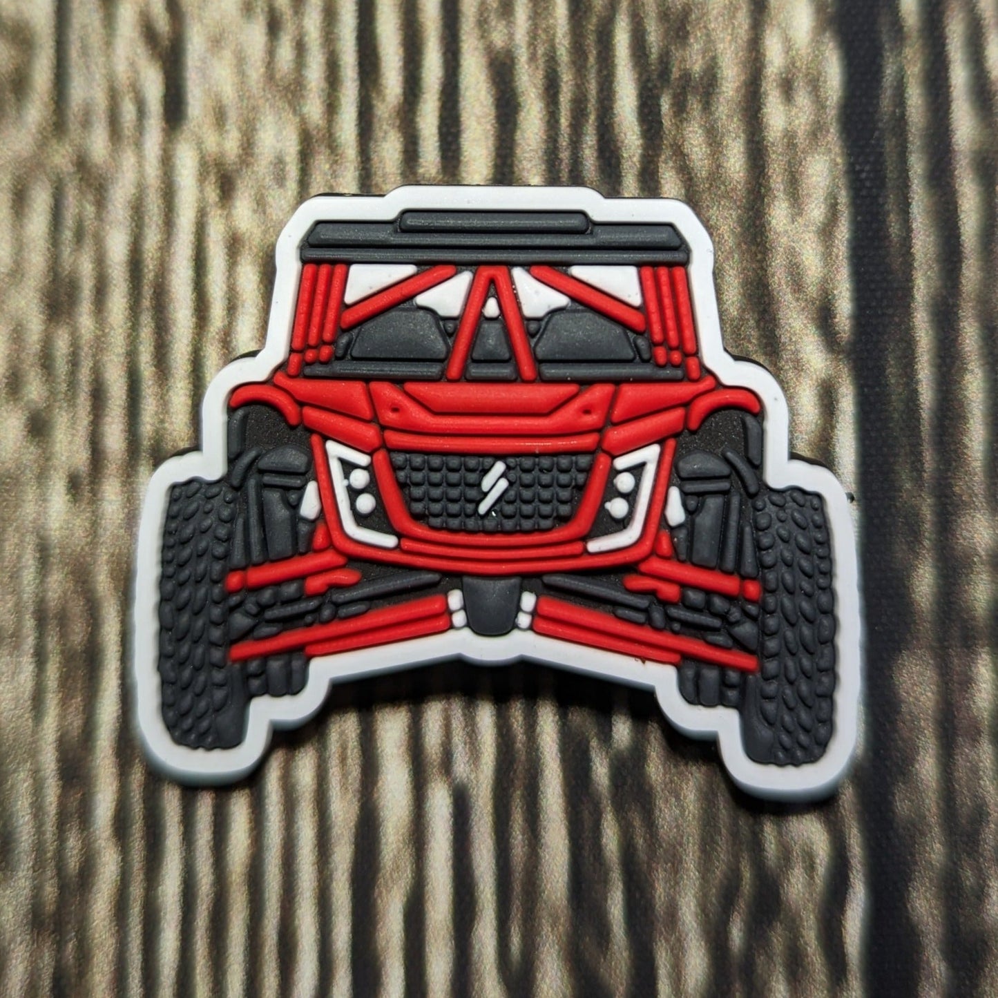 Croc Charms - Speed UTV Red - Jibbitz