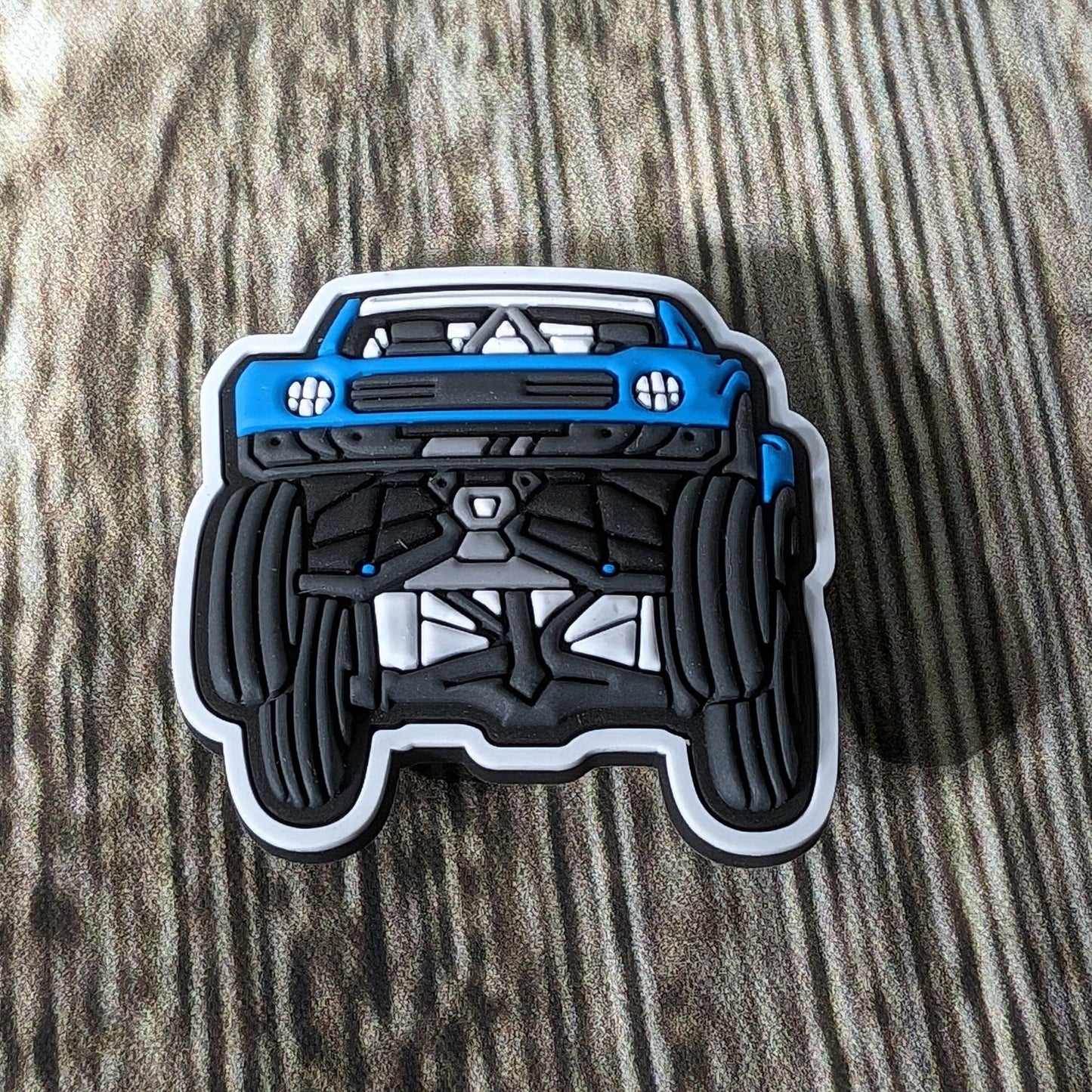 Croc Charms - Trophy Truck/ Pre Runner Blue - Jibbitz