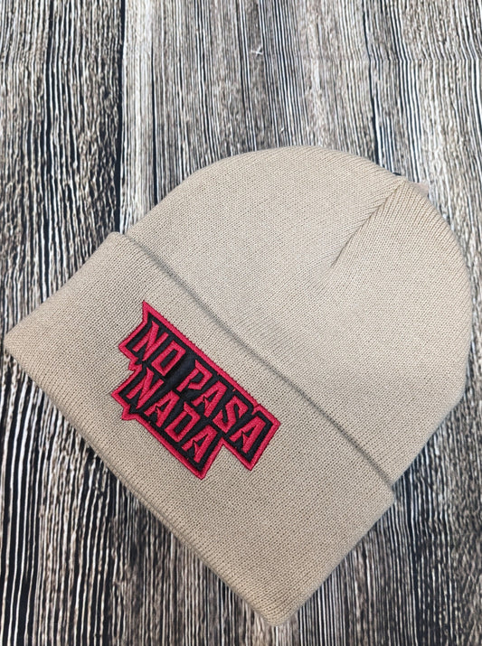 No Pasa Nada Beanie Tan