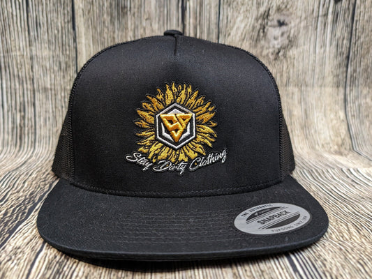 Stay Dirty Sun Flower Premium Hat