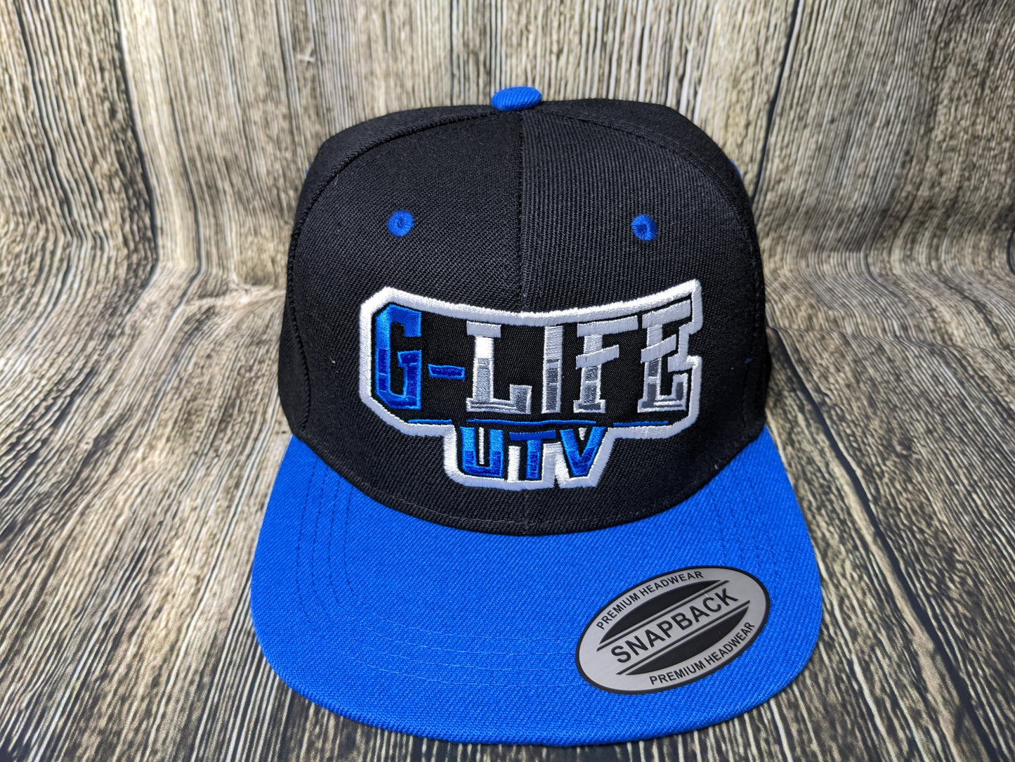 G Life UTV - Black/Blue Snapback Hat