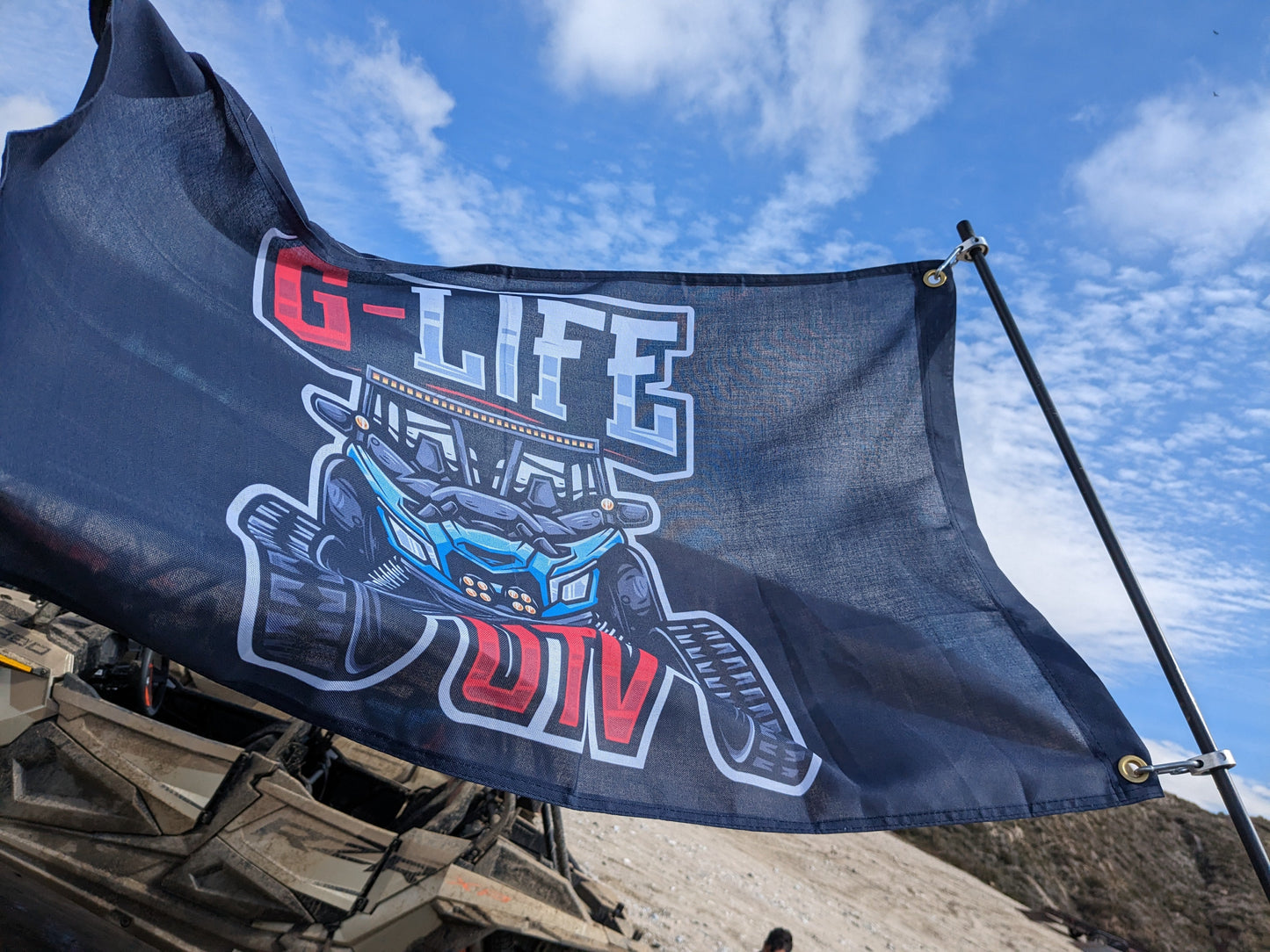 G Life UTV X3 - Whip Flag 2'x3'