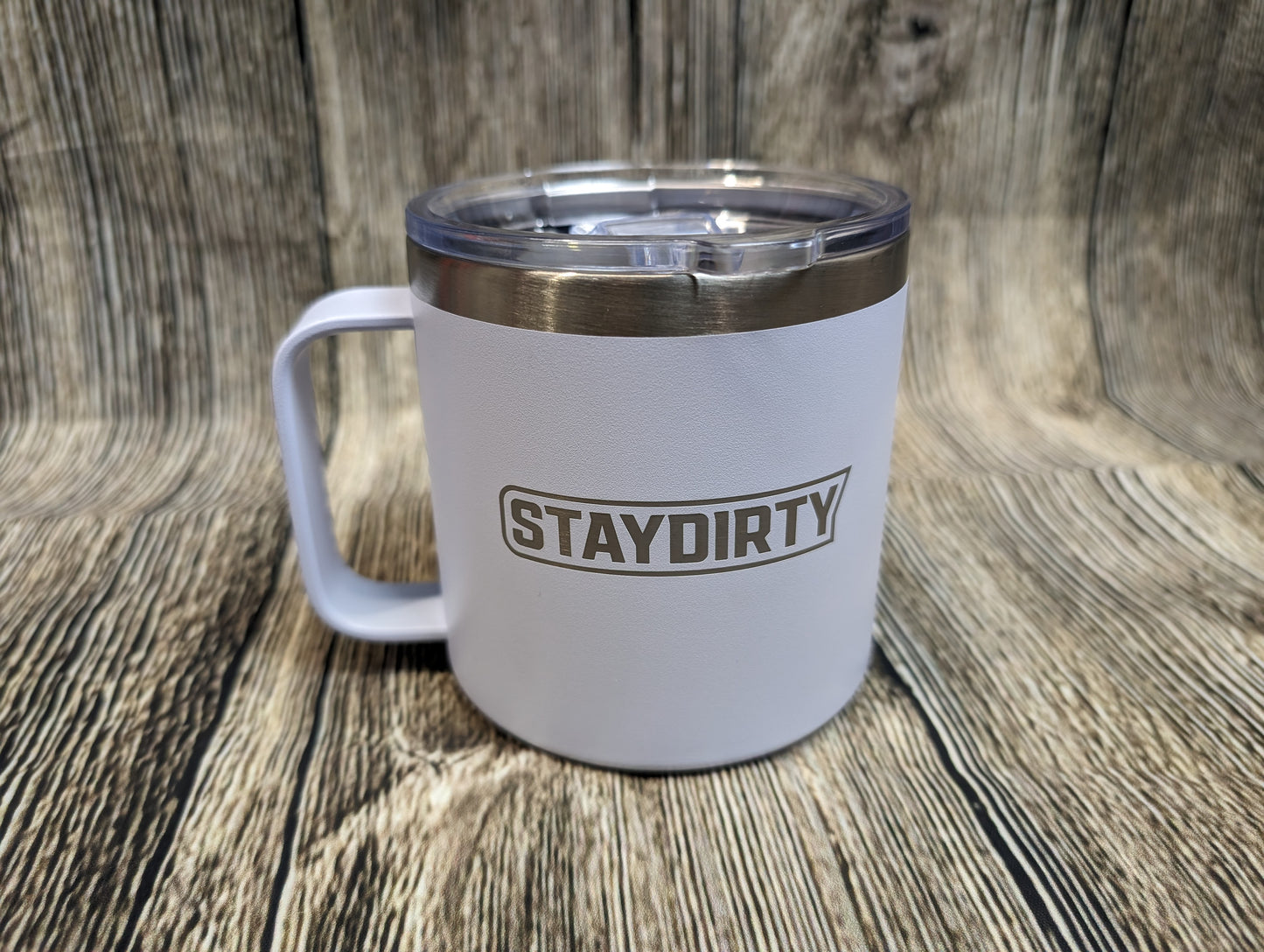 Stay Dirty 14 oz Mug Stainless