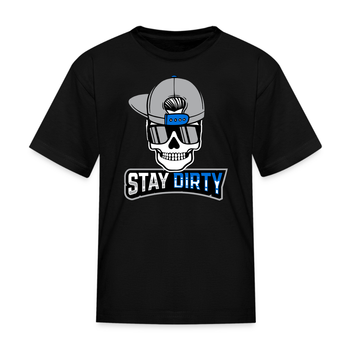 Boys Skull - Stay Dirty - Toddler & Youth Shirt