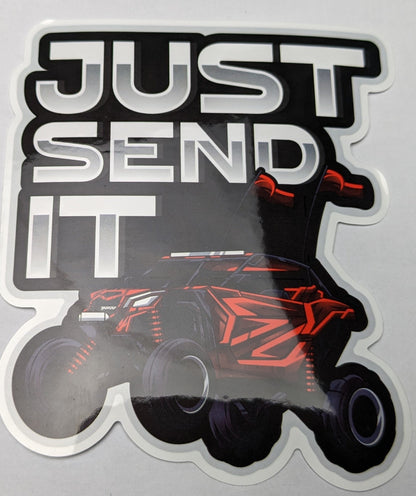 Just Send It Can-Am Sticker