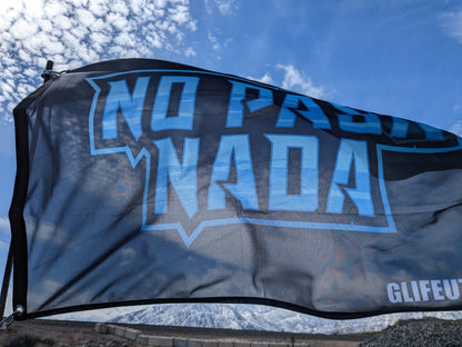 No Pasa Nada (Blue) Whip Flag 2'x3'