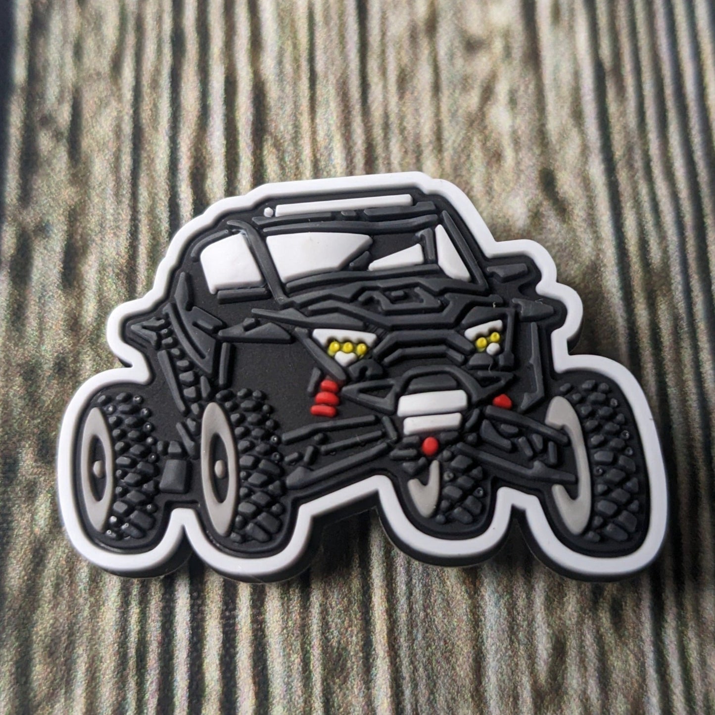 Croc Charms - RZR Pro R - Turbo R Black - Jibbitz