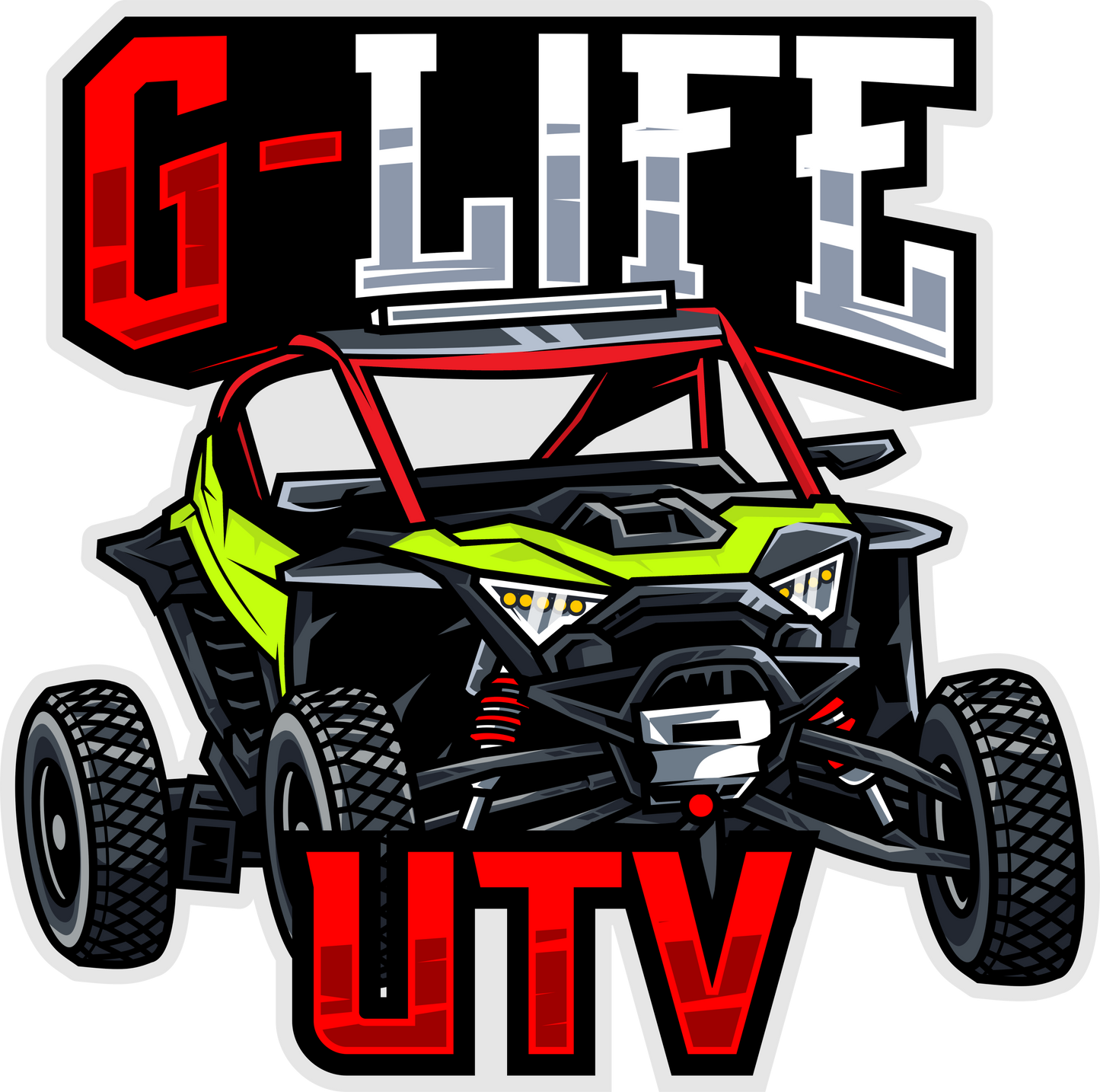 G-Life UTV PRO R Sticker