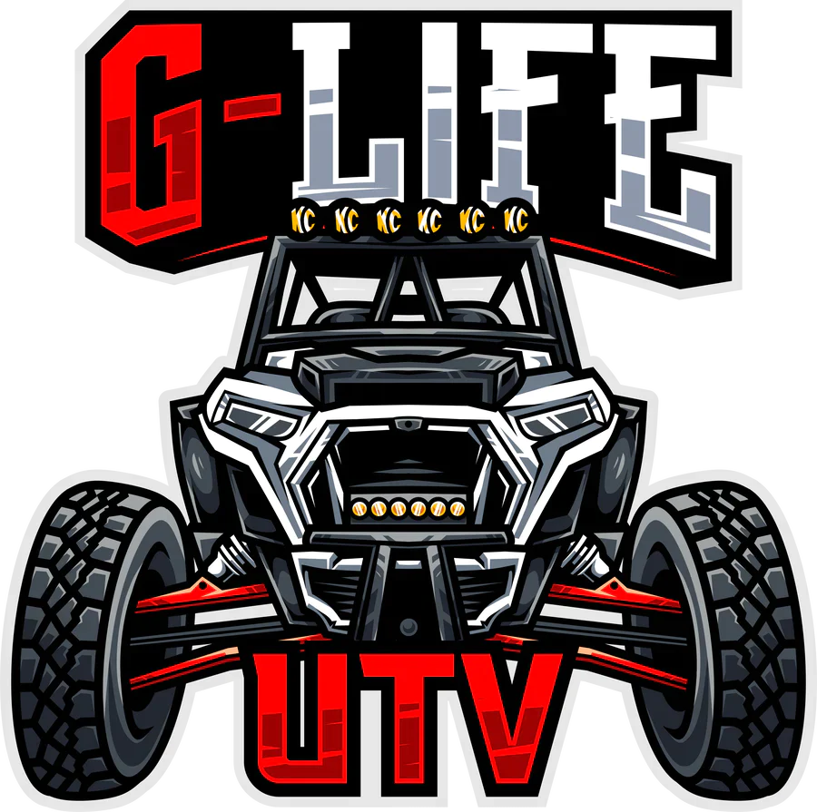 G Life UTV - Key Chain - Polaris RZR - Grey