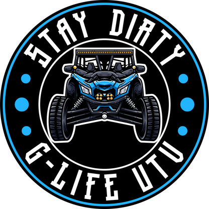 G Life UTV - Stay Dirty X3 Sticker